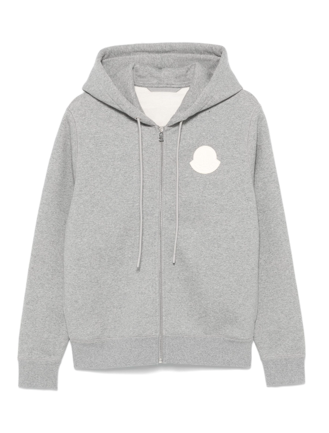Moncler logo patch hoodie sale