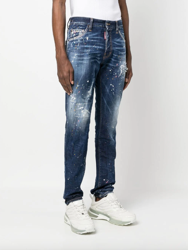Dsquared2 Twimphony paint-splatter jeans – Profile Fashion