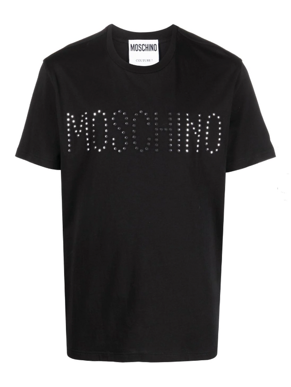 Moschino studded logo T-shirt