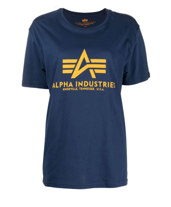 Alpha Industries logo-print detail t-shirt