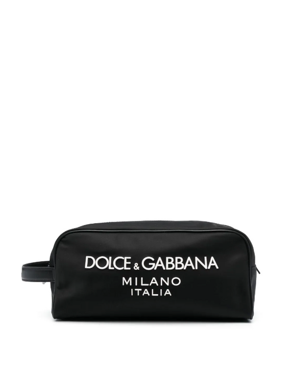 Dolce & Gabbana logo-print wash bag