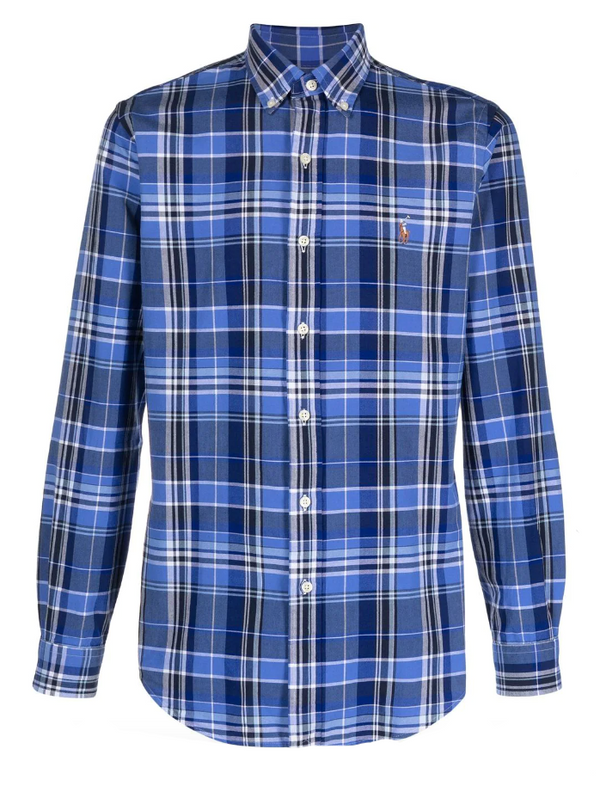 Polo Ralph Lauren check-print long-sleeve shirt