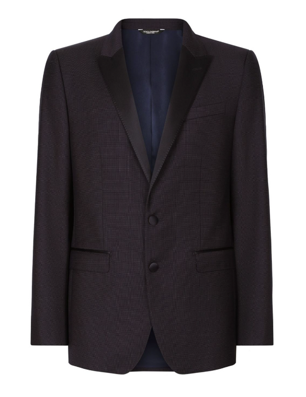 Dolce & Gabbana contrasting lapels two-piece suit