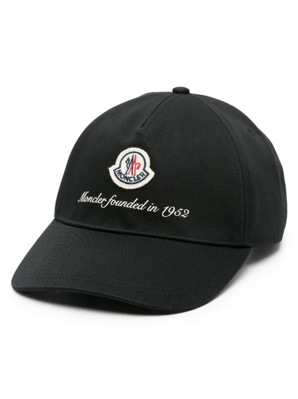 Moncler logo-patch baseball cap