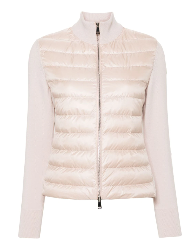 Moncler quilted padded cardigan