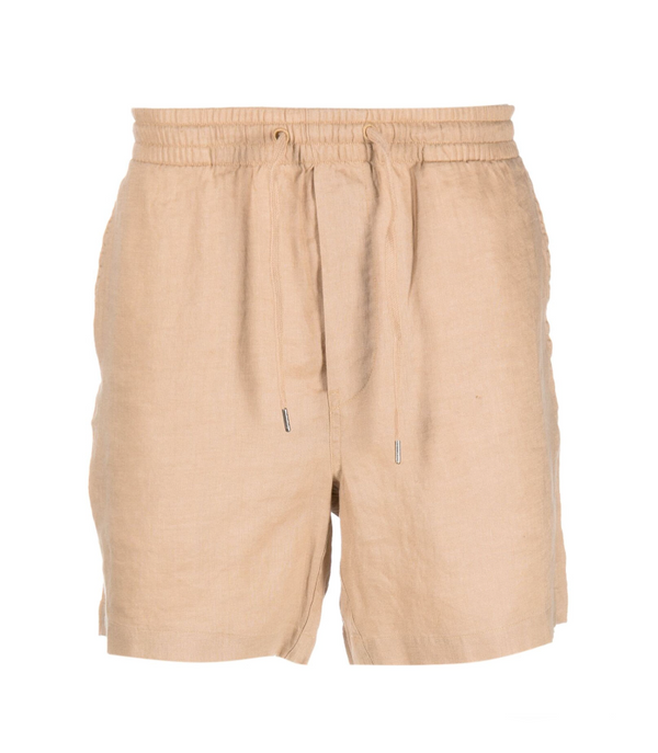 Polo Ralph Lauren logo-embroidered linen deck shorts