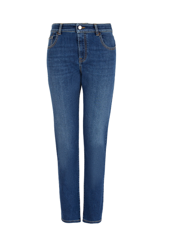 Emporio Armani high-rise slim-cut jeans