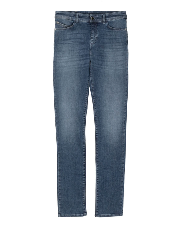 Emporio Armani high-waist skinny-fit jeans