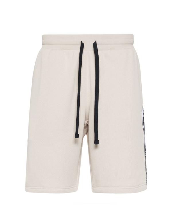 Emporio Armani logo-tape jersey shorts