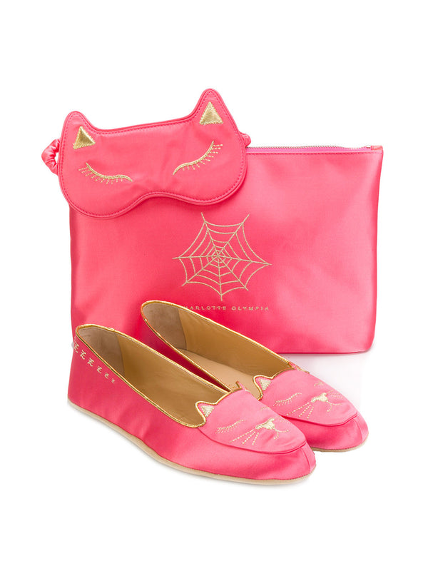 Charlotte Olympia Cat Nap slippers