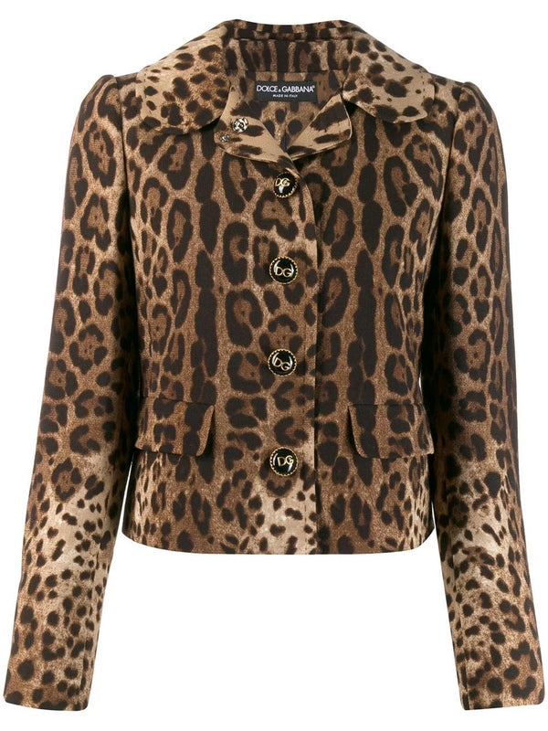 Dolce & Gabbana Leopard print jacket