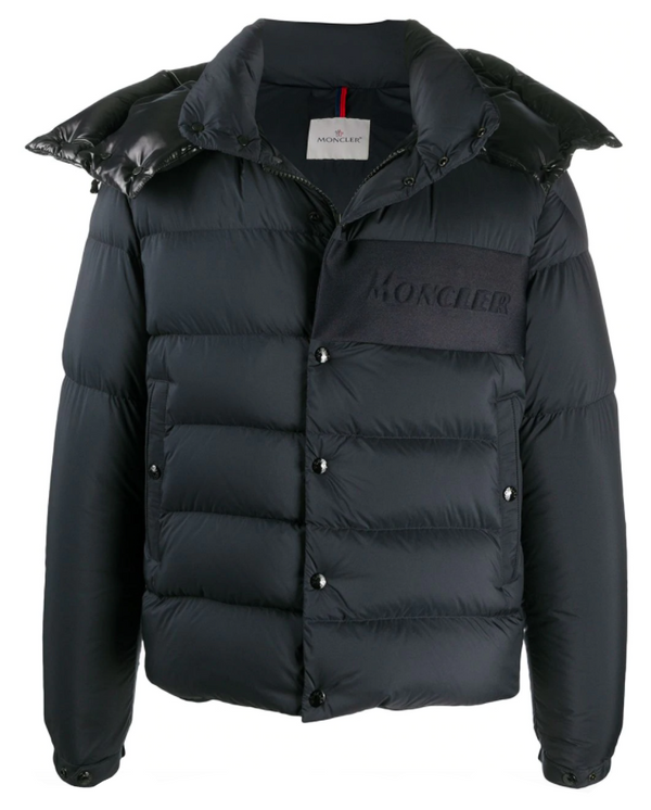 Moncler Aubrac detachable-hood padded jacket