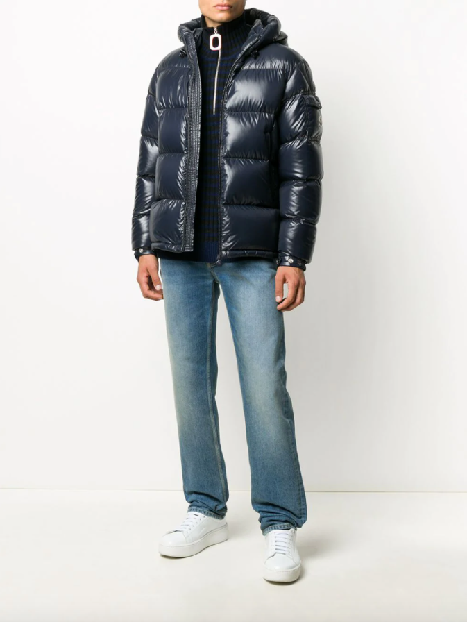 Moncler Ecrins padded hooded jacket Profile Fashion