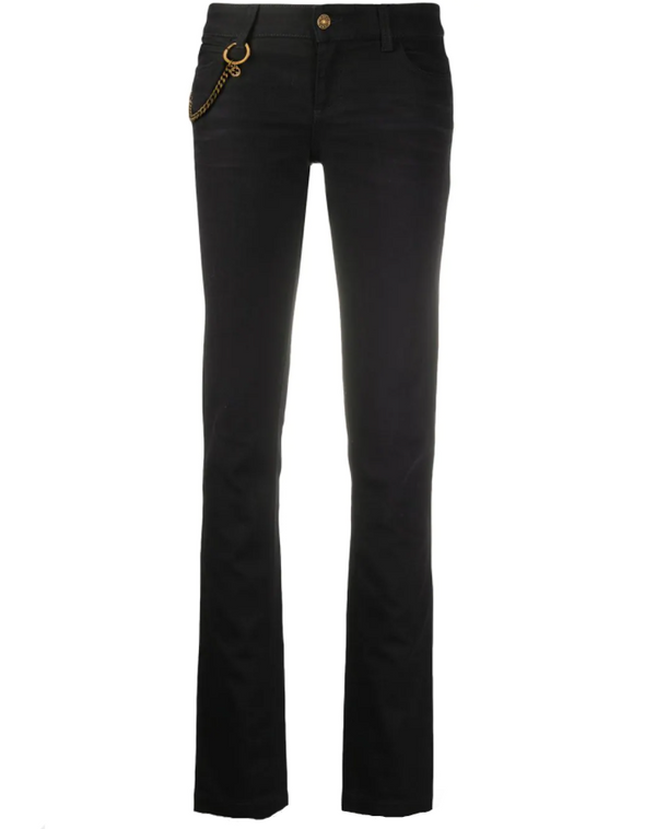 Gucci GG chain detail skinny jeans