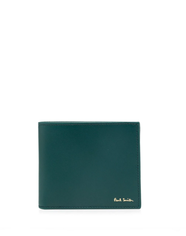 Paul Smith logo print leather wallet