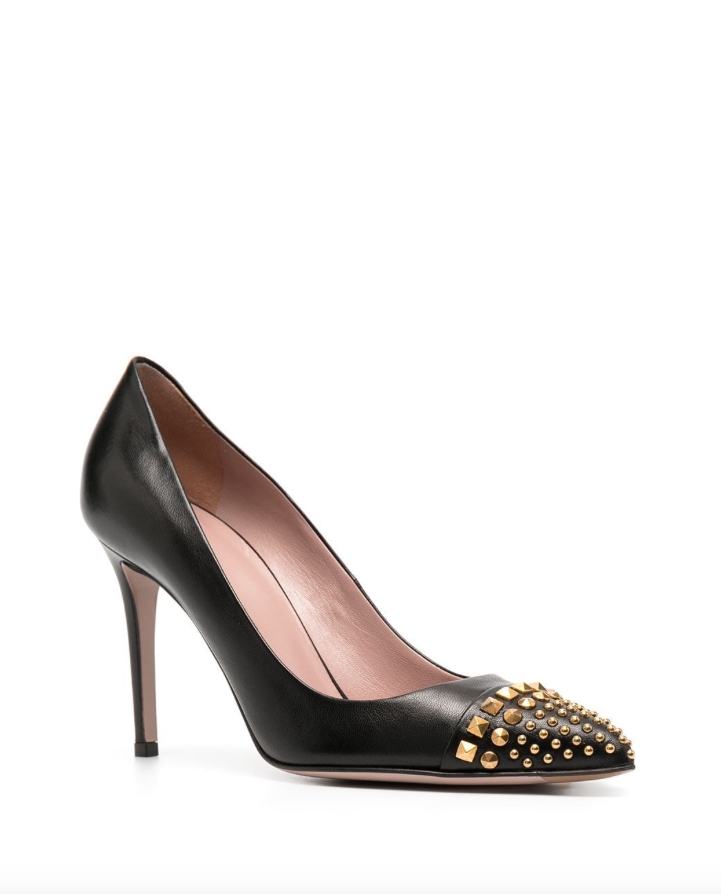 Gucci studded high heel pumps Profile Fashion