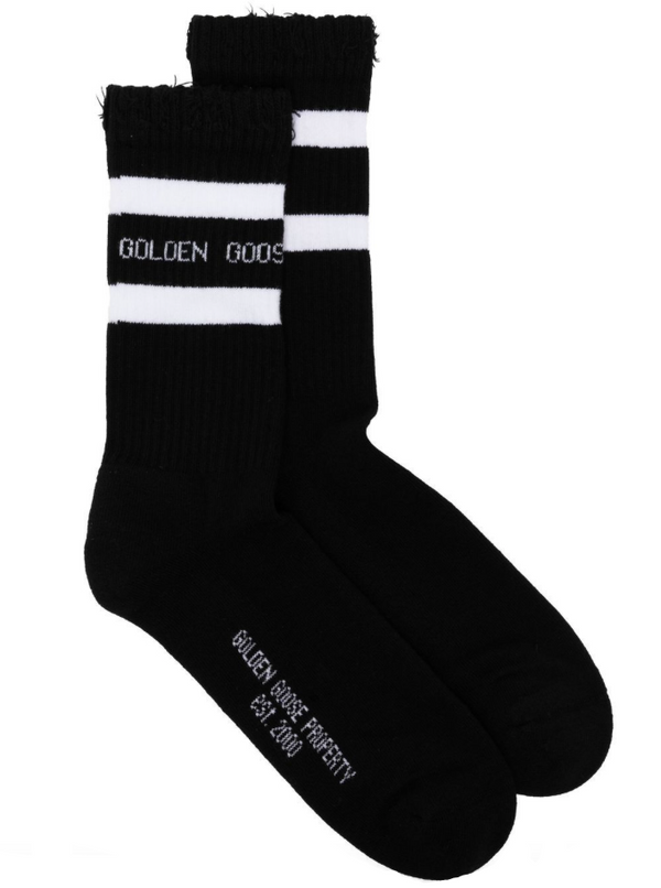 Golden Goose intarsia-logo socks