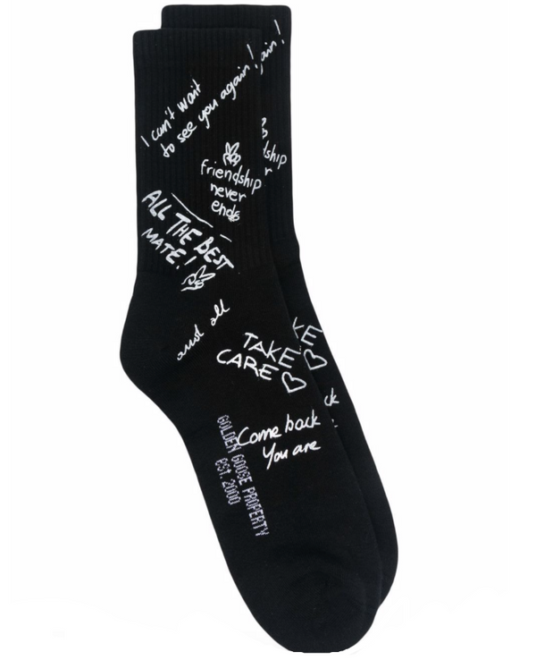 Golden Goose scribble-print socks