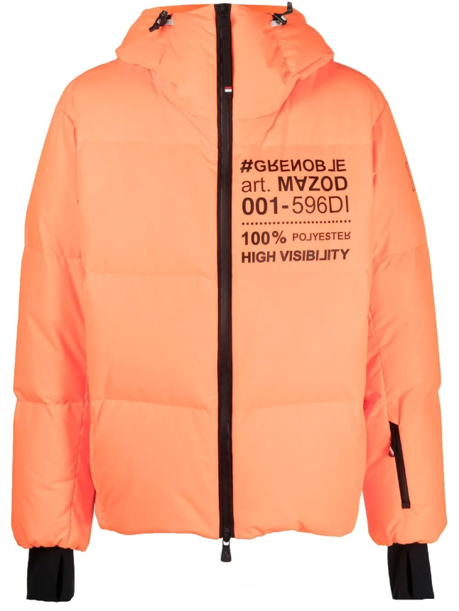 Mazod Printed Ripstop Down Ski Jacket