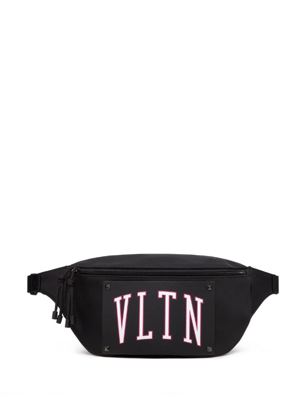 Valentino Garavani VLTN belt bag in calfskin.
