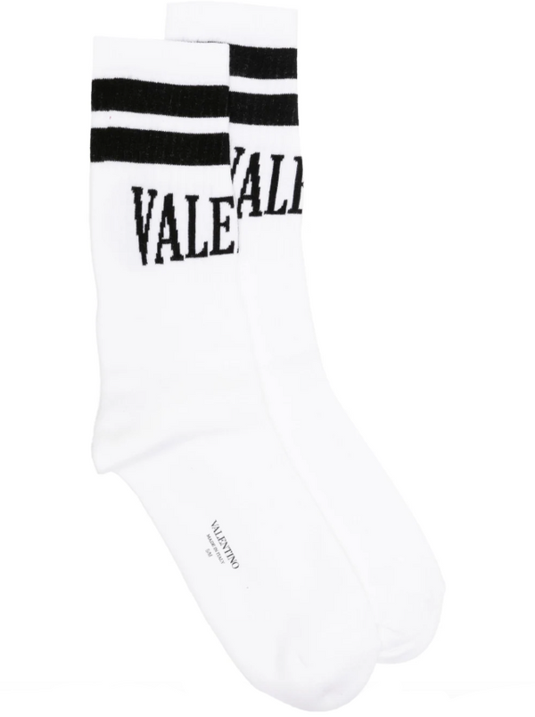 Valentino Logo socks