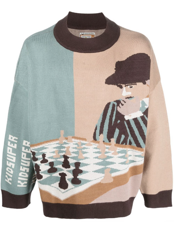 KidSuper Chess Sweater