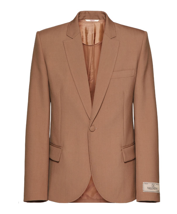 Valentino single-breasted wool jacket