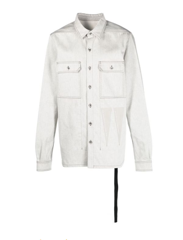 Rick Owens DRKSHDW cotton shirt jacket