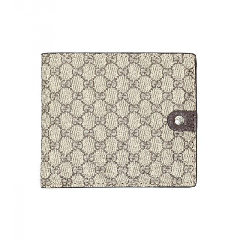 GG Supreme Passport Holder in Beige - Gucci