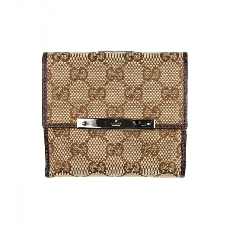 Gucci Original GG Canvas Buckle Flap Belt Bag Small QFA19O0E0H034