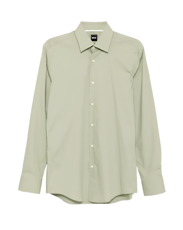 BOSS H-HANK green business shirt