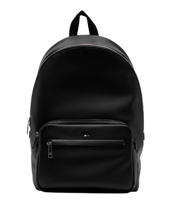 BOSS debossed-logo backpack