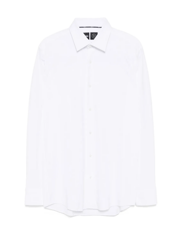 BOSS white P-Hank cotton shirt