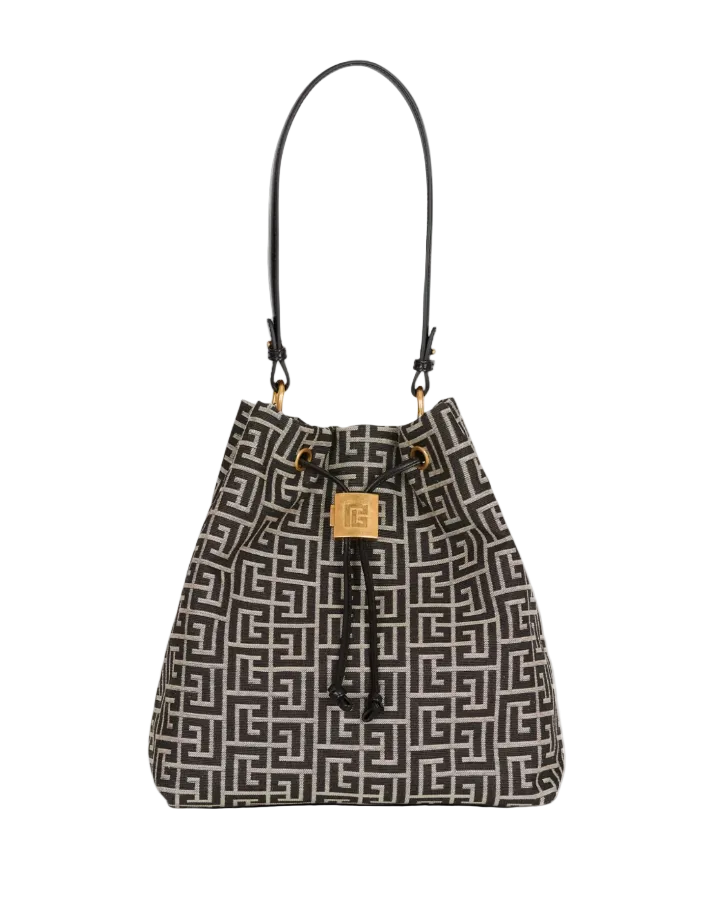 Balmain Pulse monogram jacquard backpack – Profile Fashion