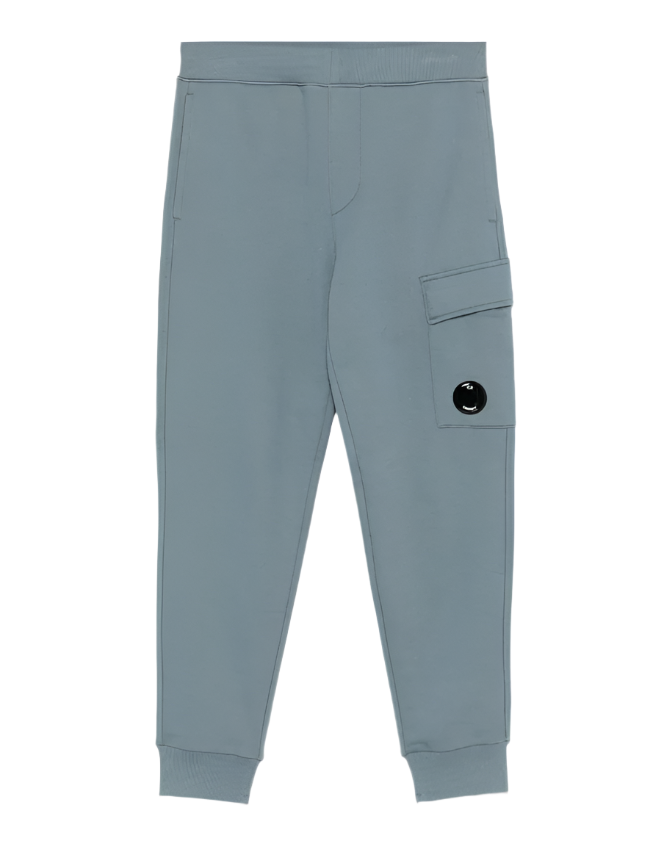 C.P. Company Lens-detailed sweatpants in grey