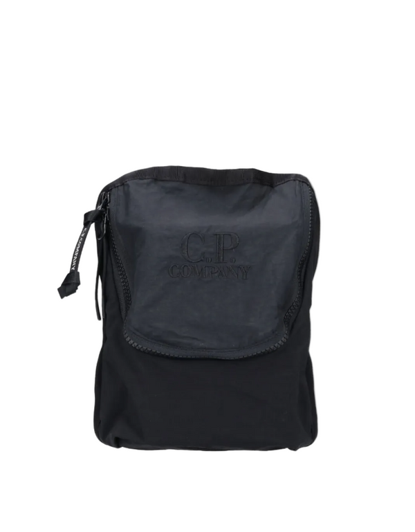 C.P. Company black plain paper touch shoulder bag