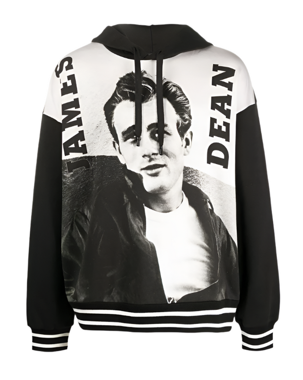 DOLCE & GABBANA
Hoodie With James Dean Print In Black
