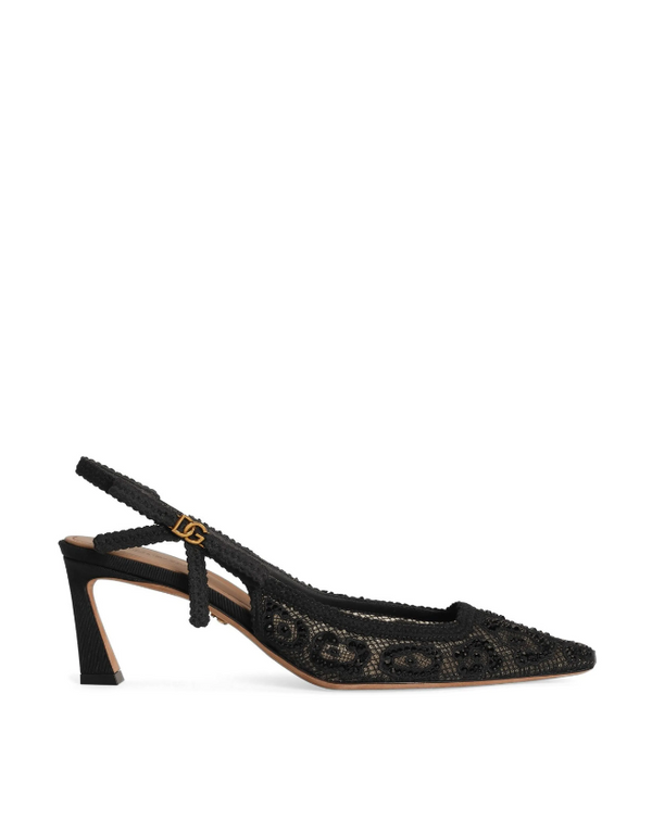 Dolce & Gabbana
60mm lace slingback pumps