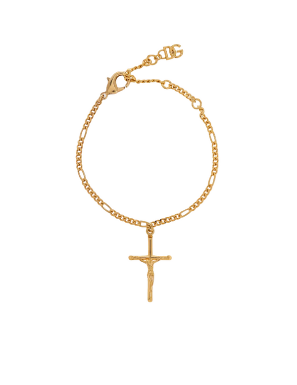 Dolce & Gabbana cross-pendant bracelet