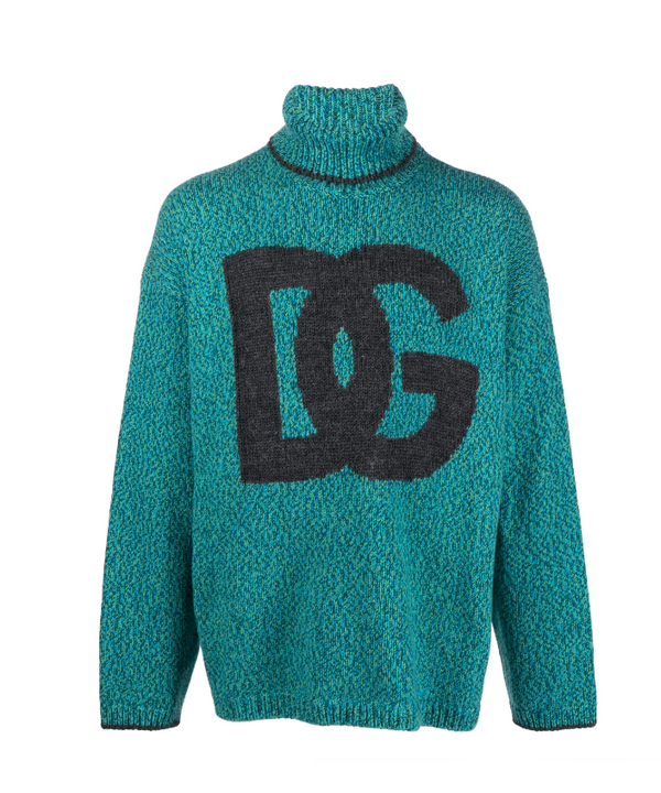 Dolce & Gabbana
intarsia-knit logo jumper