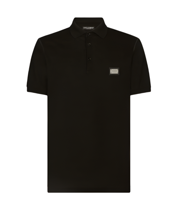 Dolce & Gabbana
logo-tag piqué polo shirt