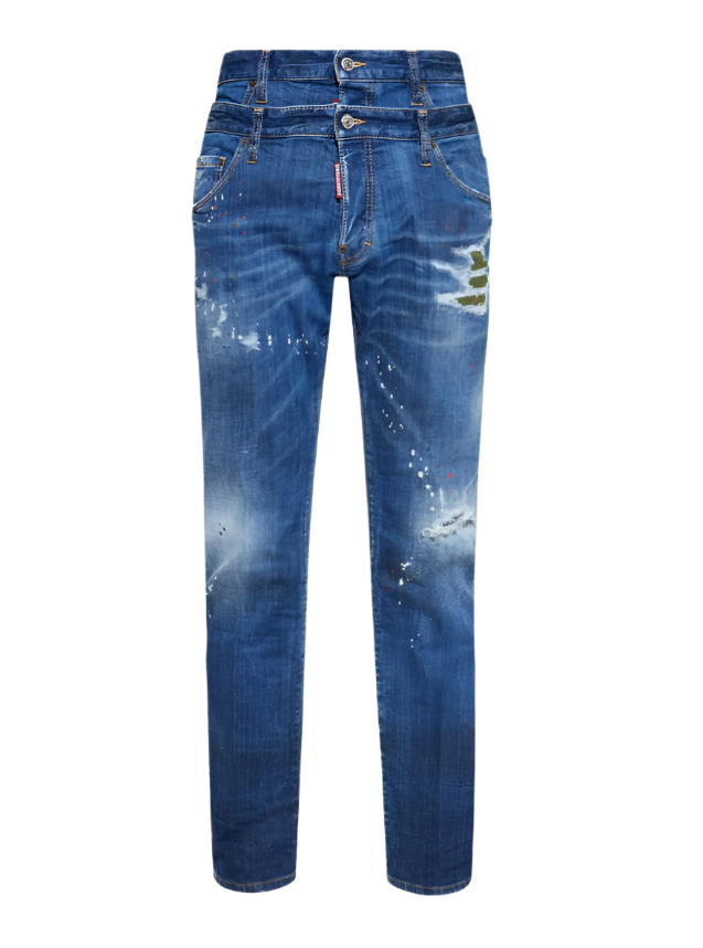 Dsquared2 logo-tag jeans