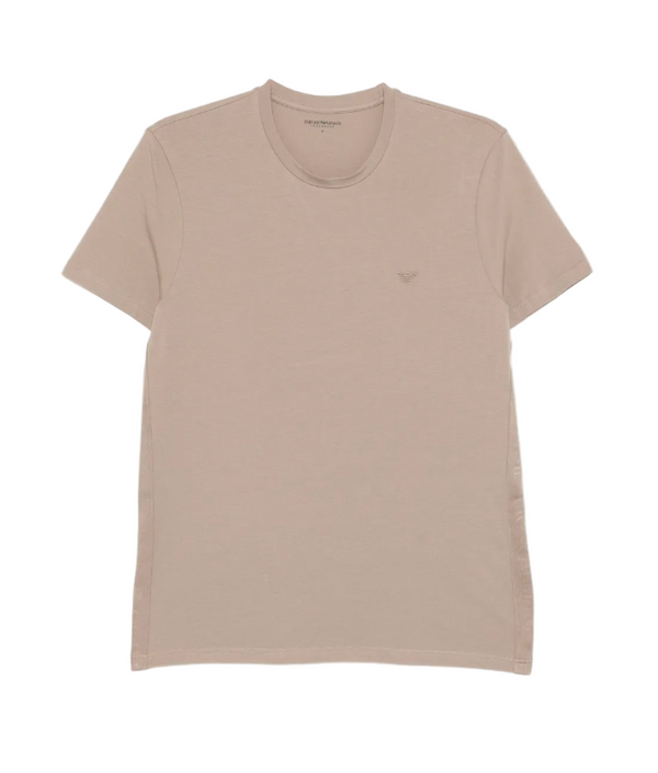Emporio Armani beige jersey t-shirt