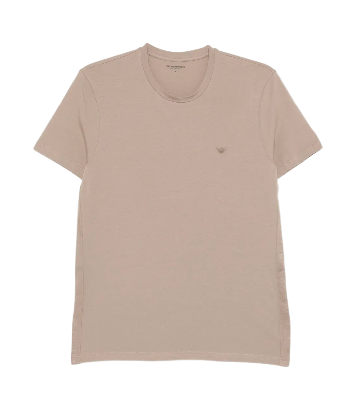 Emporio Armani beige jersey t-shirt