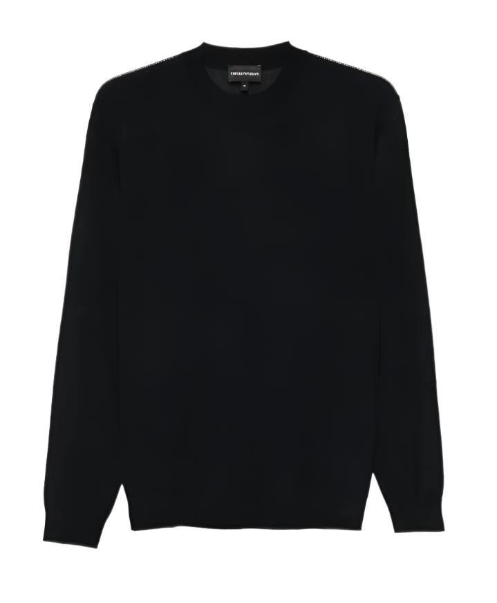 Emporio Armani crew-neck wool sweater