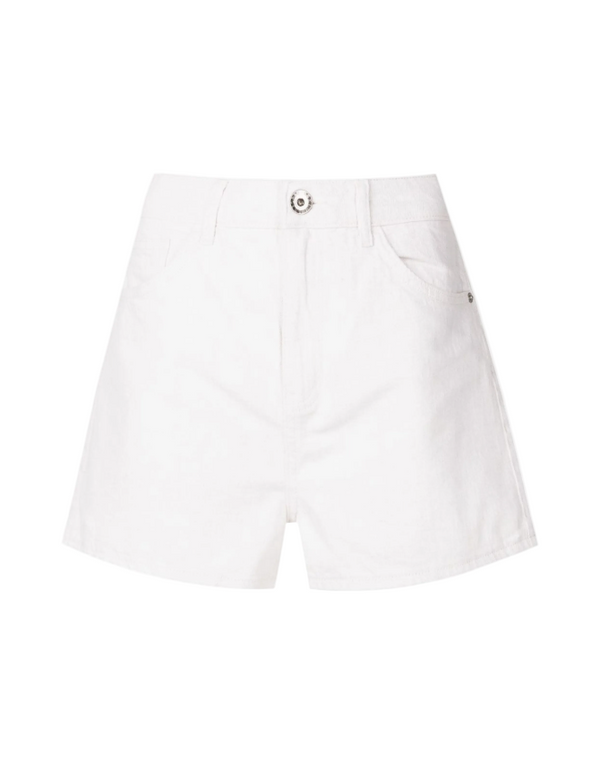 Emporio Armani logo-patch denim shorts