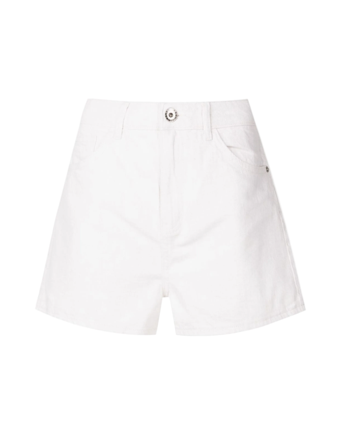 Emporio Armani logo-patch denim shorts