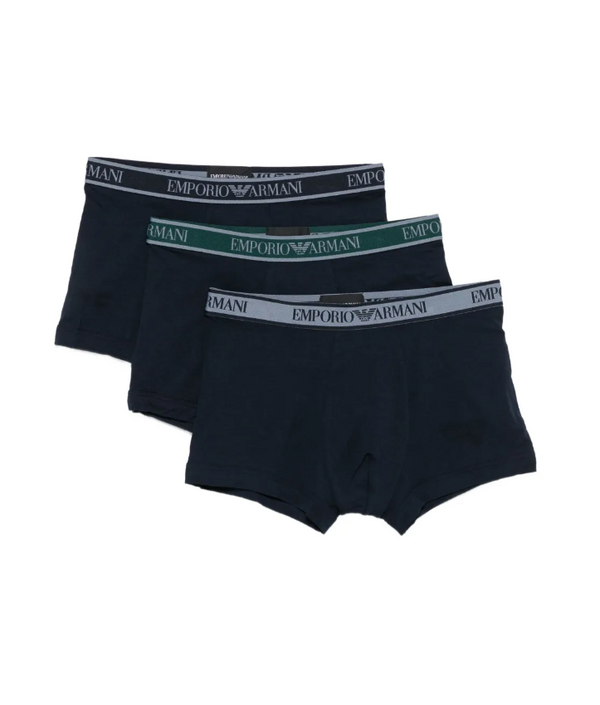 Emporio Armani logo-waistband cotton briefs