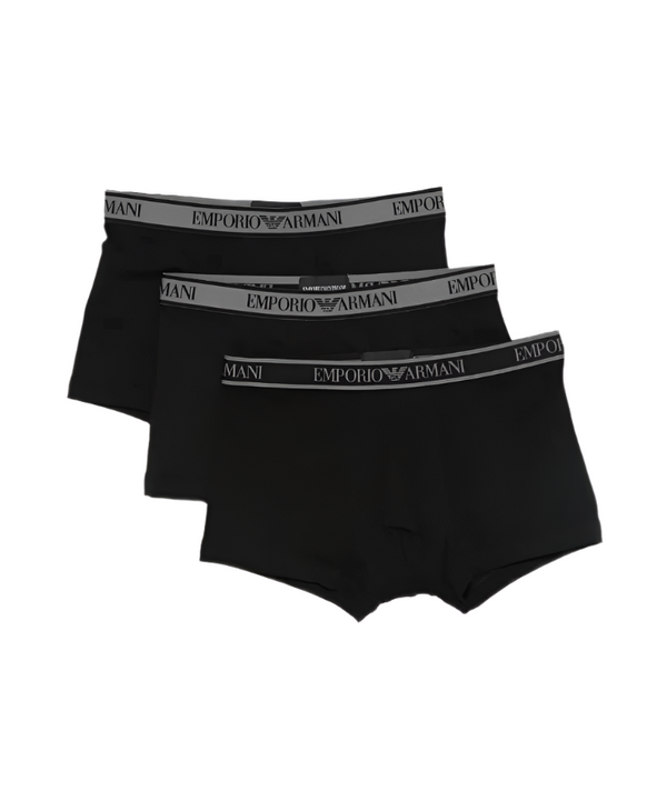 Emporio Armani logo-waistband cotton briefs (pack of three)