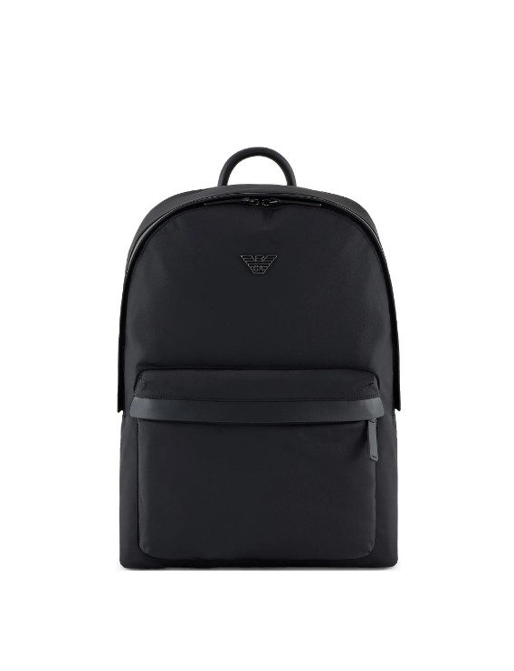 Emporio Armani nylon round backpack